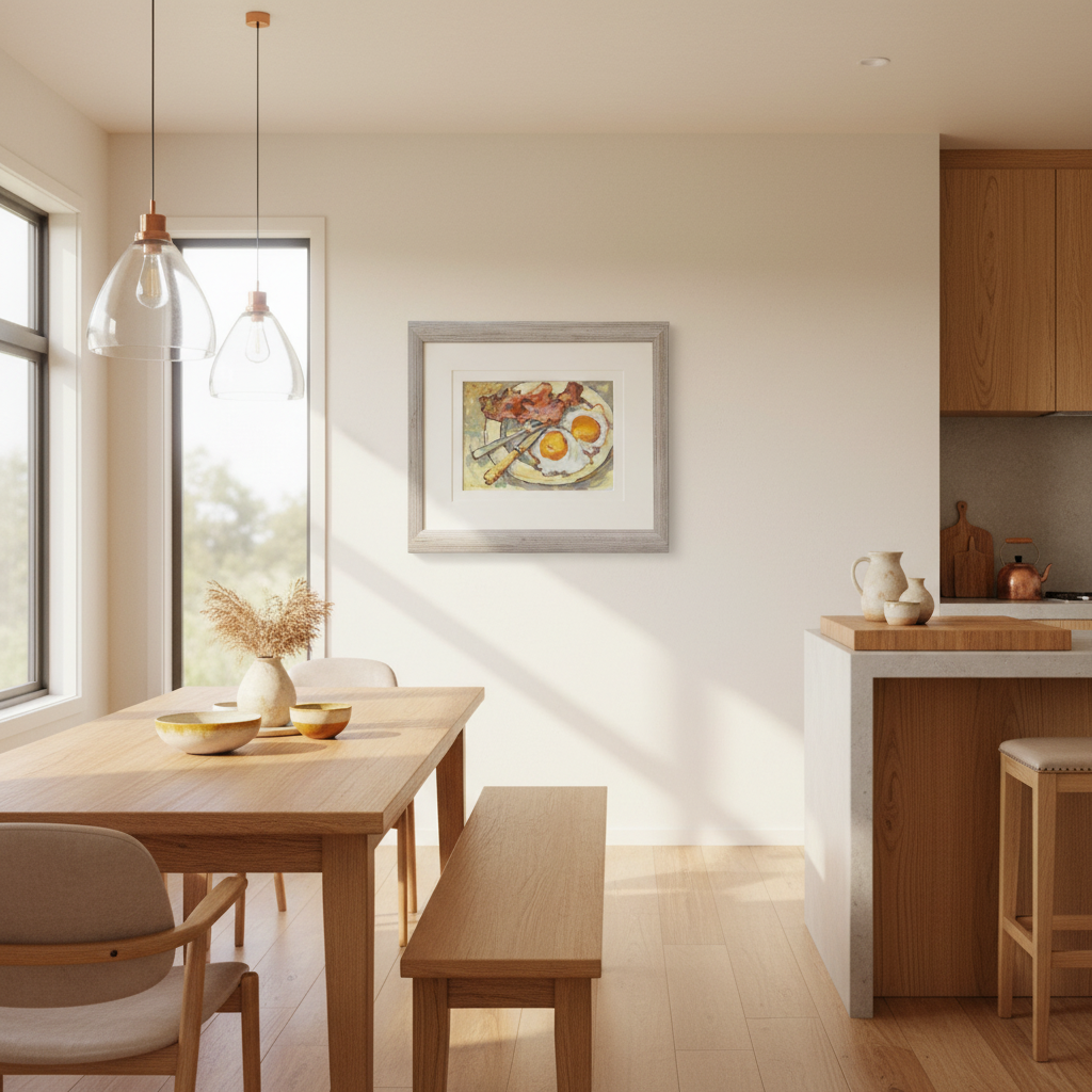 Bacon and Eggs – Home Mockup