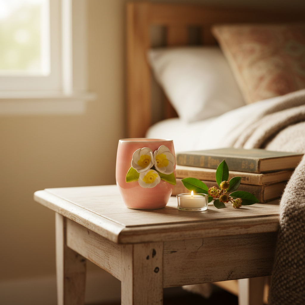 Frangipani Pink Bowl Small Mockup