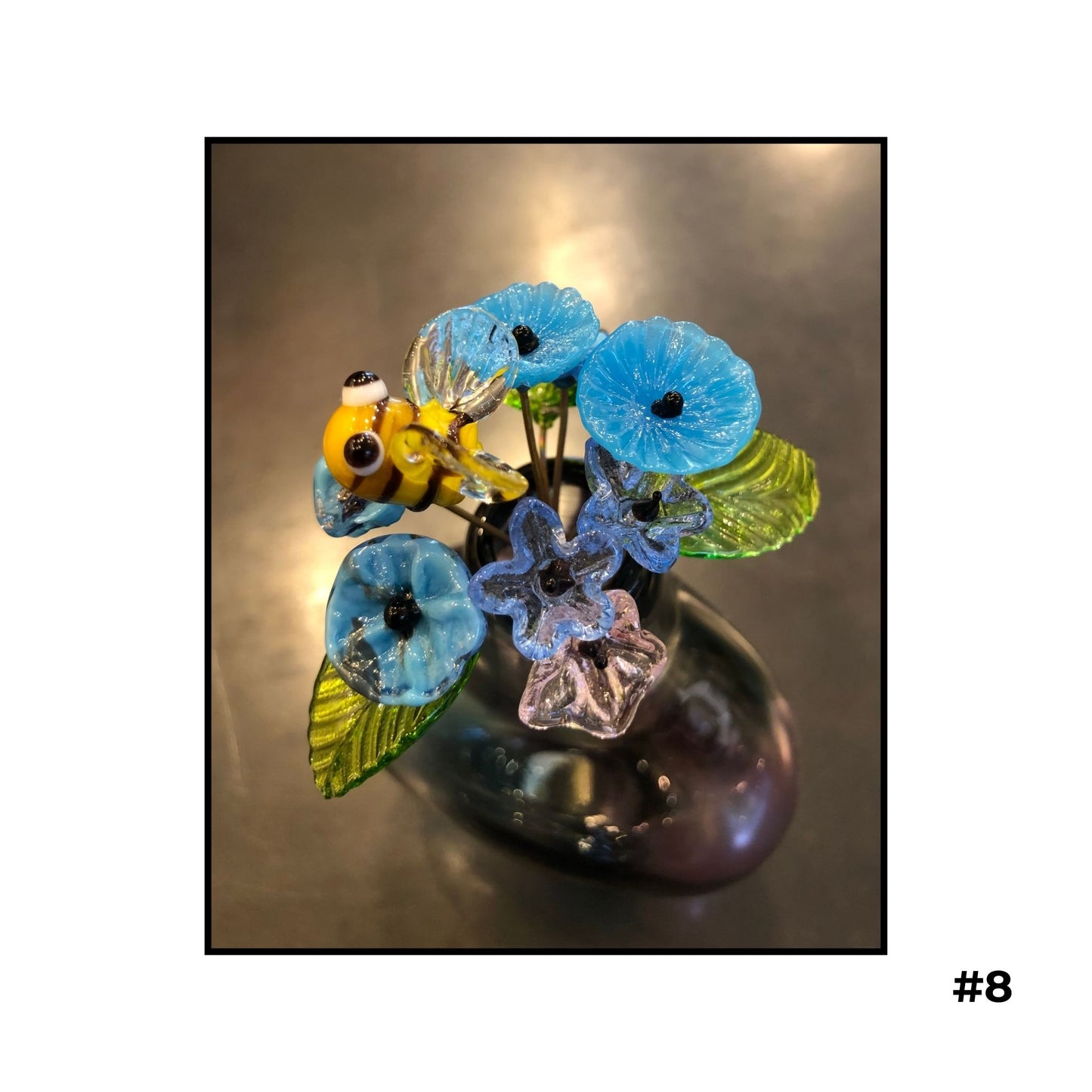 Tiny Glass Bouquets