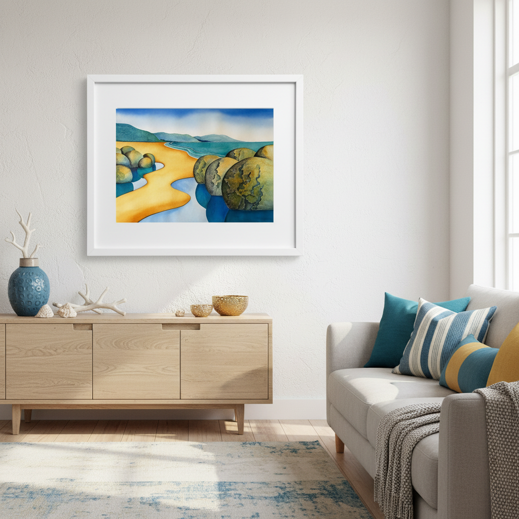 Moeraki Magic with Coastal Decor