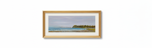 Napier Port, Bluff Hill - Framed