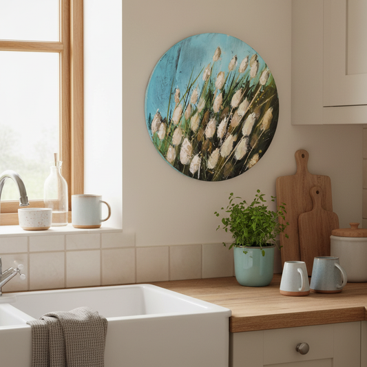 Bunny Tails — Kitchen Wall Mockup