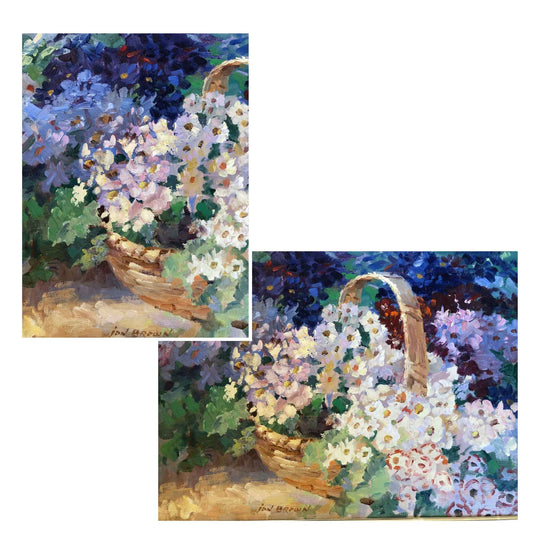 A Basket of Cineraria's