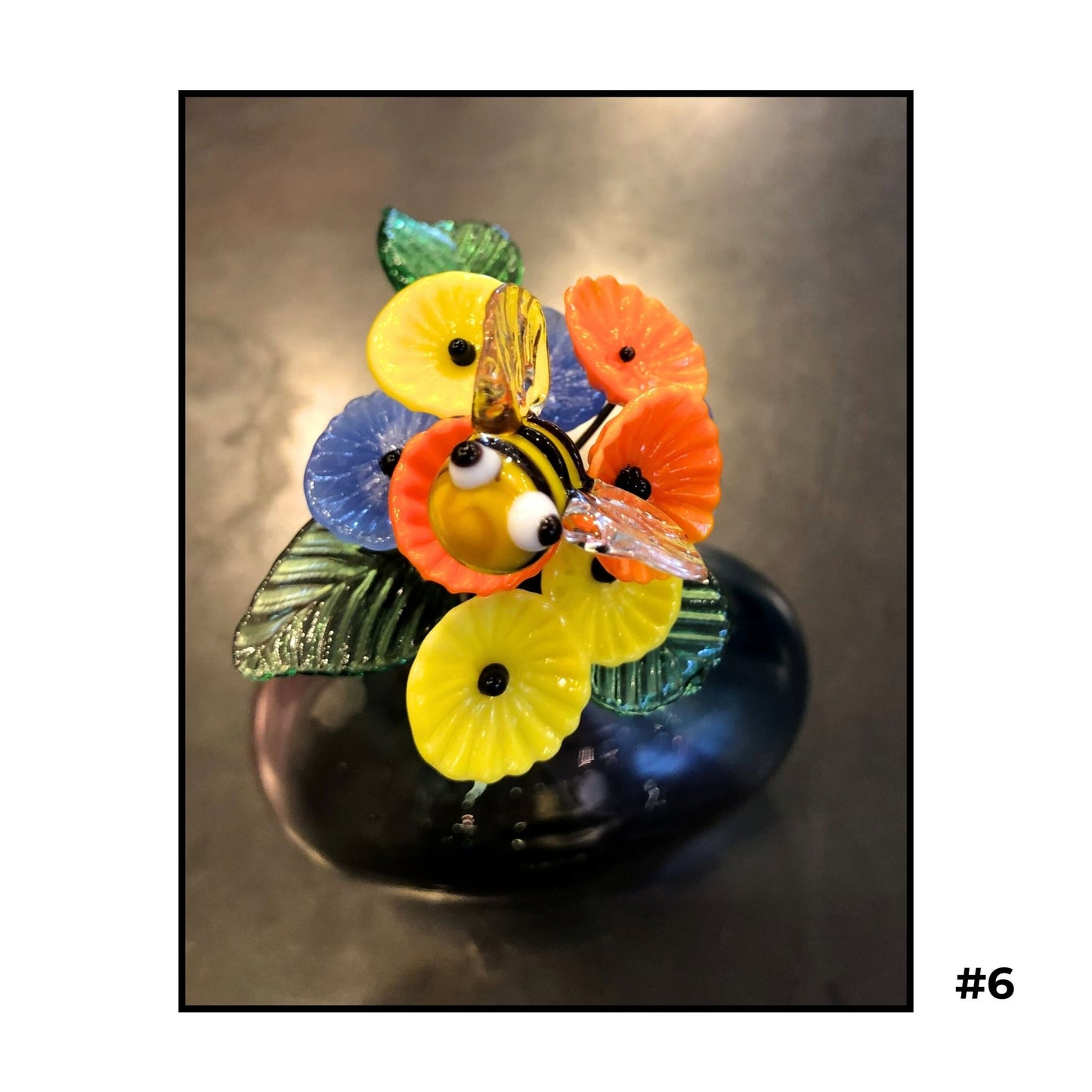 Tiny Glass Bouquets