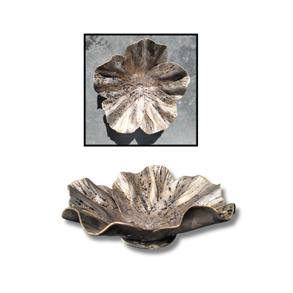 Hibiscus Ceramic Plates
