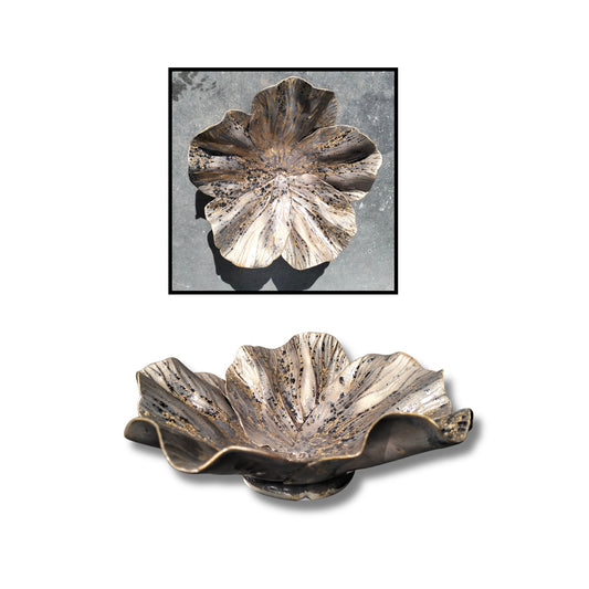 Hibiscus Ceramic Plates