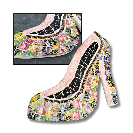 Mosaic Shoe- Wall Hanging