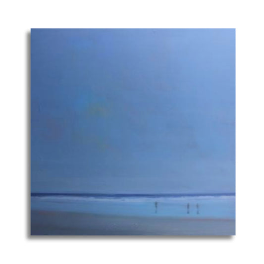 Ocean Serenity painting by Nicholas Hayter with expansive sky