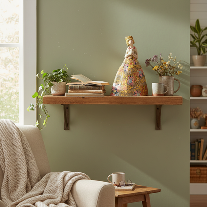 Patchwork Darling ceramic sculpture lifestyle mockup