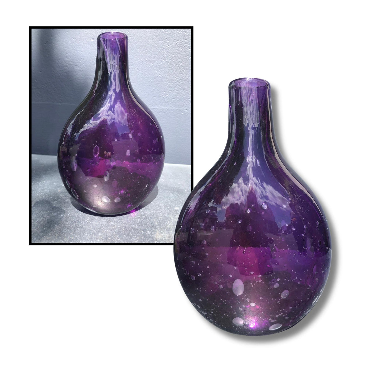 Bud Vases - Purple or Yellow