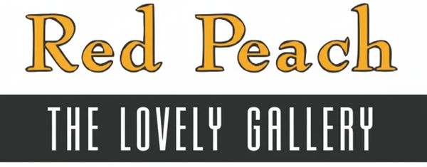Red Peach The Lovely Gallery Logo - Clean