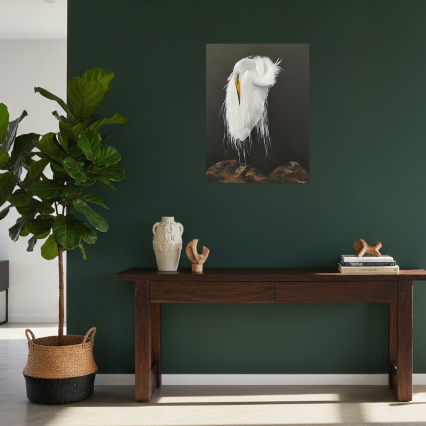 White Heron