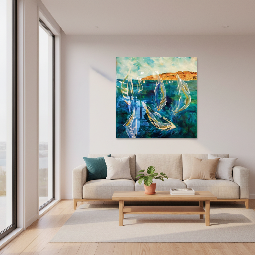 Yesterday's Sea — Clare Wilcox Mockup